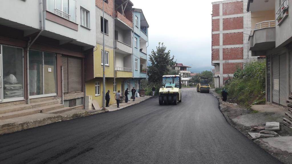 KORGAN’IN İLÇE MERKEZİ SICAK ASFALTLA BULUŞUYOR